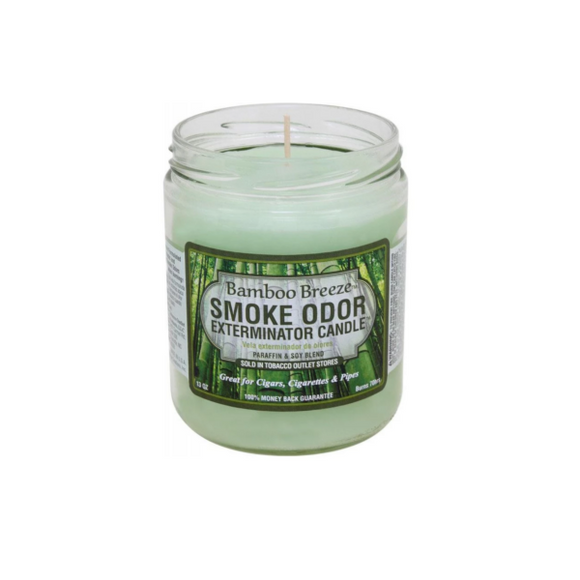 Smoke Odour Exterminator Candle Bamboo Breeze