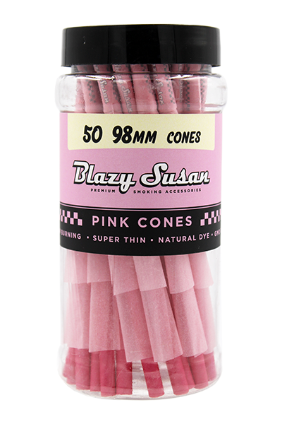 Blazy Susan 98mm Pink Cones 50 Pack