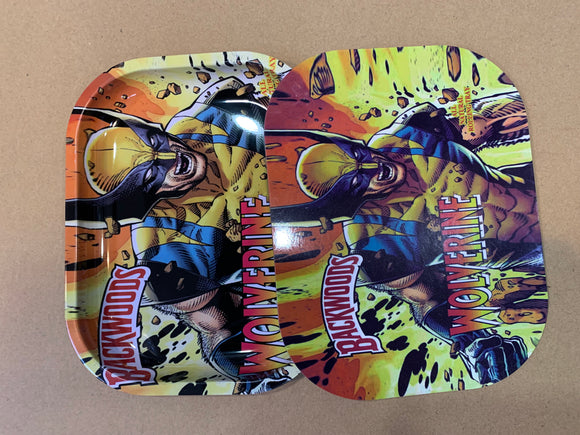 Backwoods Wolverine Small Rolling Tray w/ Magnetic Lid