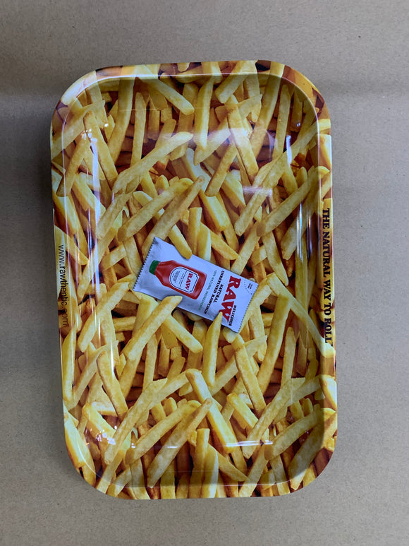 Raw French Fries Medium Rolling Tray
