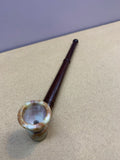 11" wood & stone Pipe