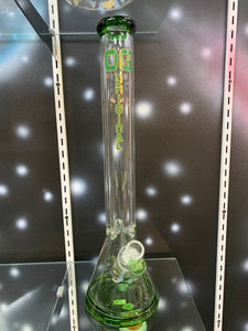 OG Glass 18" 5mm Green Beaker