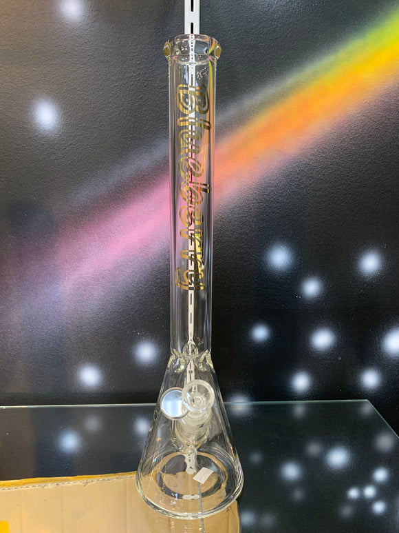 Blueberry Glass Slender Beaker 16