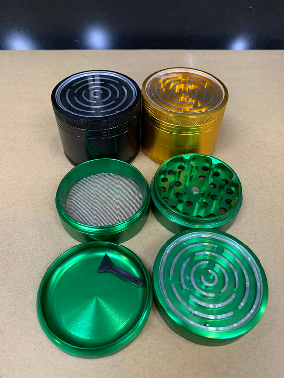 Maze Game Grinder 63mm Aluminum