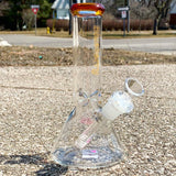 8" Blueberry Classic Mini Beaker (5mm) (Various Colours)