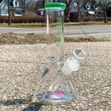 8" Blueberry Classic Mini Beaker (5mm) (Various Colours)