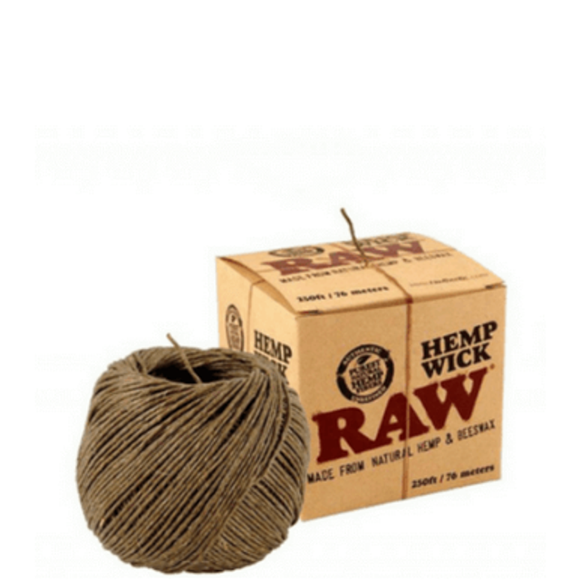 Raw Hemp Wick 250 Ft Spool