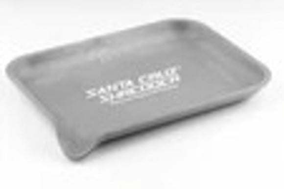 Santa Cruz Hemp Rolling Tray Small - Grey