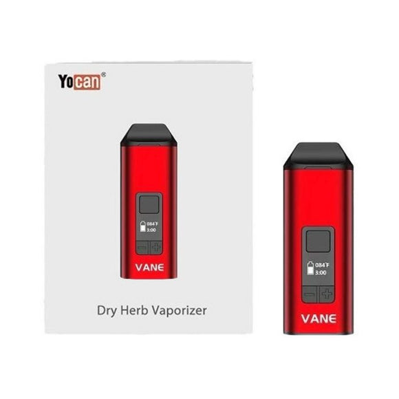 Yocan Vane Dry Herb Vaporizer - Red