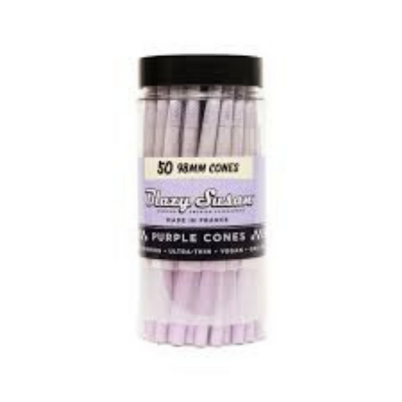 Blazy Susan Purple 98mm 50 pack
