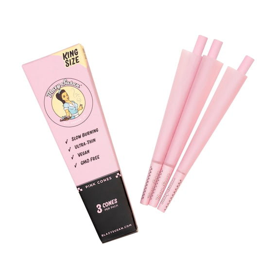 Blazy Susan KS Pink Pre Rolled Cones