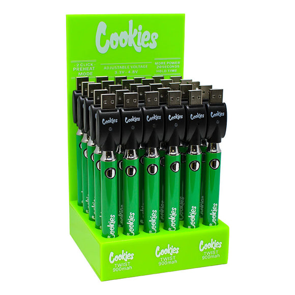 Cookies 510 Battery 900 MAH Green