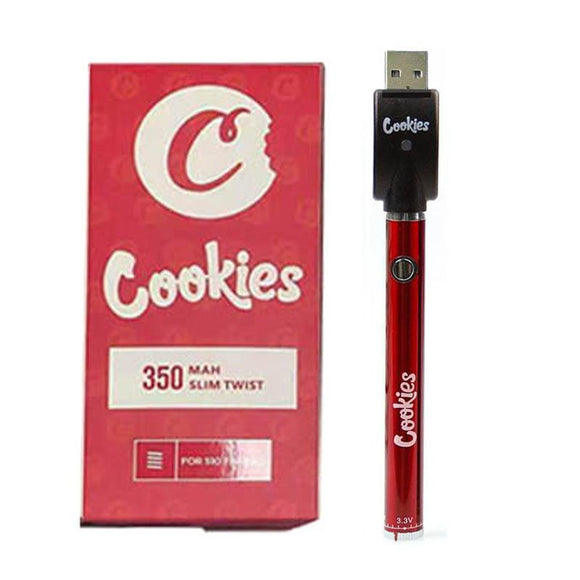 Cookies 510 Battery SlimTwist 350 Mah Red