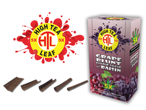 High Tea Leaf Wrap 5 Pack Grape
