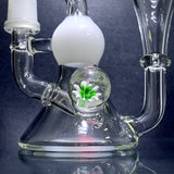 Triple Flower Implosion Millie Recycler Dab Rig