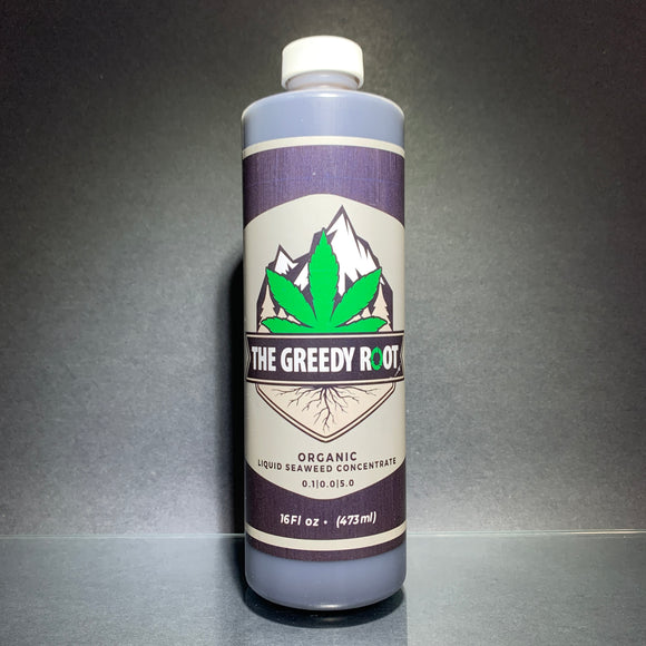 The Greedy Root Organic Liquid Seaweed Concentrate (VARIOUS SIZES)