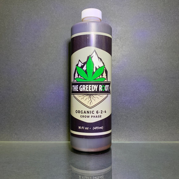 The Greedy Root Organic 6-2-4 (Grow Phase) (VARIOUS SIZES)