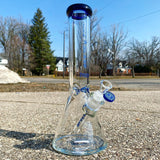 12" Nice Glass Classic Beaker (7mm) (Various Colours)