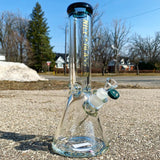 12" Nice Glass Classic Beaker (9mm) (Various Colours)