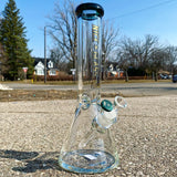12" Nice Glass Classic Beaker (7mm) (Various Colours)