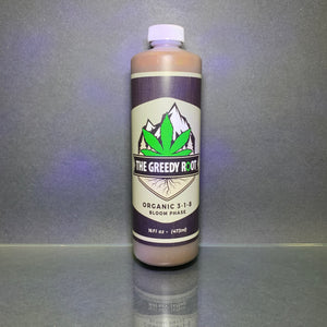 The Greedy Root Organic 3-1-8 (Bloom Phase) (VARIOUS SIZES)