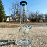 12" Nice Glass Classic Beaker (5mm) (Various Colours)