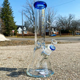 12" Nice Glass Classic Beaker (7mm) (Various Colours)
