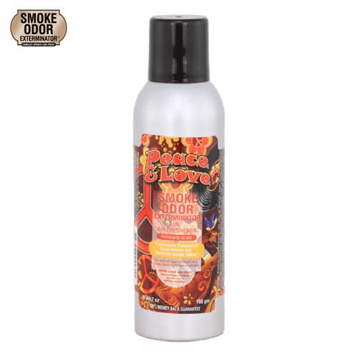 Smoke Odour Exterminator Spray Peace & Love