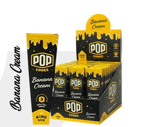 Pop Cones KS Banana Cream