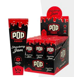 Pop Cones 1 1/4 Strawberry Jam