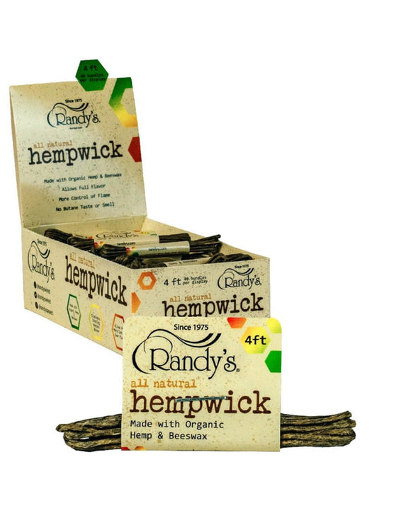 Randys Hemp Wick 4 Ft Bundle