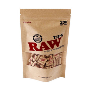Raw Pre-Rolled Tips 200 Pack