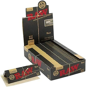 Raw Black Ultra Thin 1 1/4