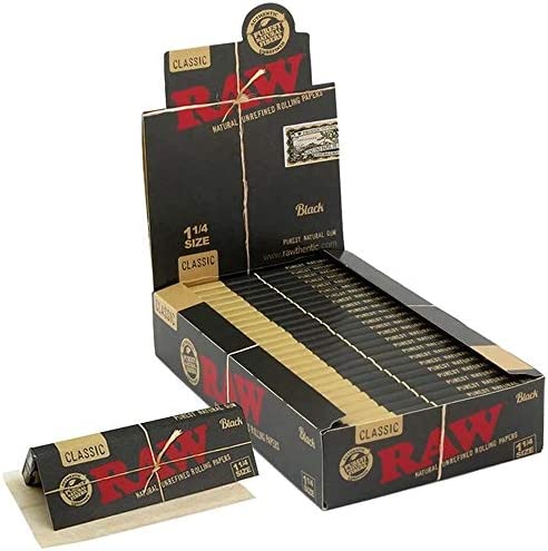 Raw Black Ultra Thin 1 1/4