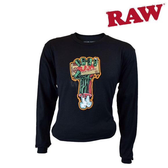 Raw Zombie Hand Long sleeve T-Shirt