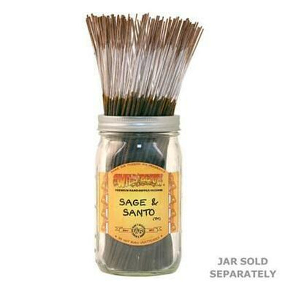 WildBerry Incense Sticks Standard Size - Sage & Santo