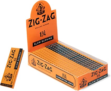 Zig Zag Orange 1 1/4