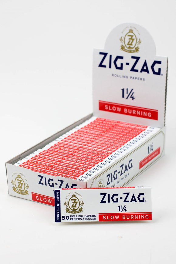 Zig Zag White 1 1/4